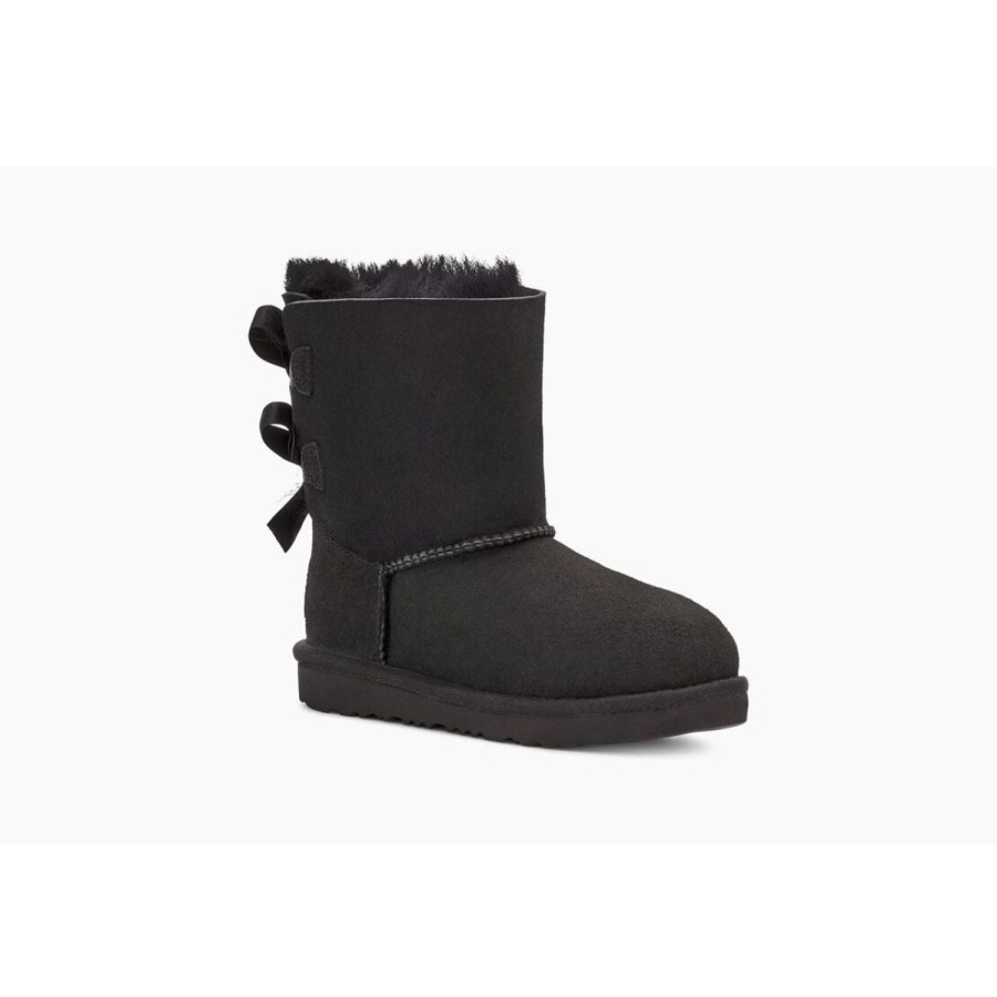 Kids' Shoes UGG | Ugg Big Kids' Bailey Bow Ii In Black