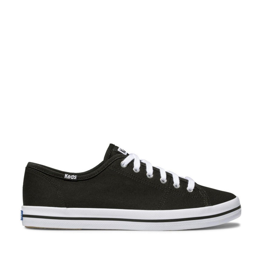 Women'S Shoes Keds | Keds Women'S Kickstart Seasonal Wide In Black