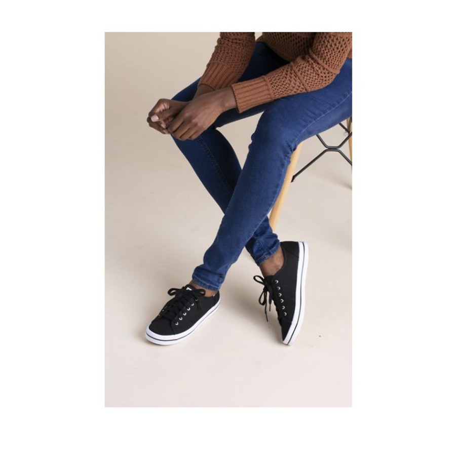 Women'S Shoes Keds | Keds Women'S Kickstart Seasonal Wide In Black