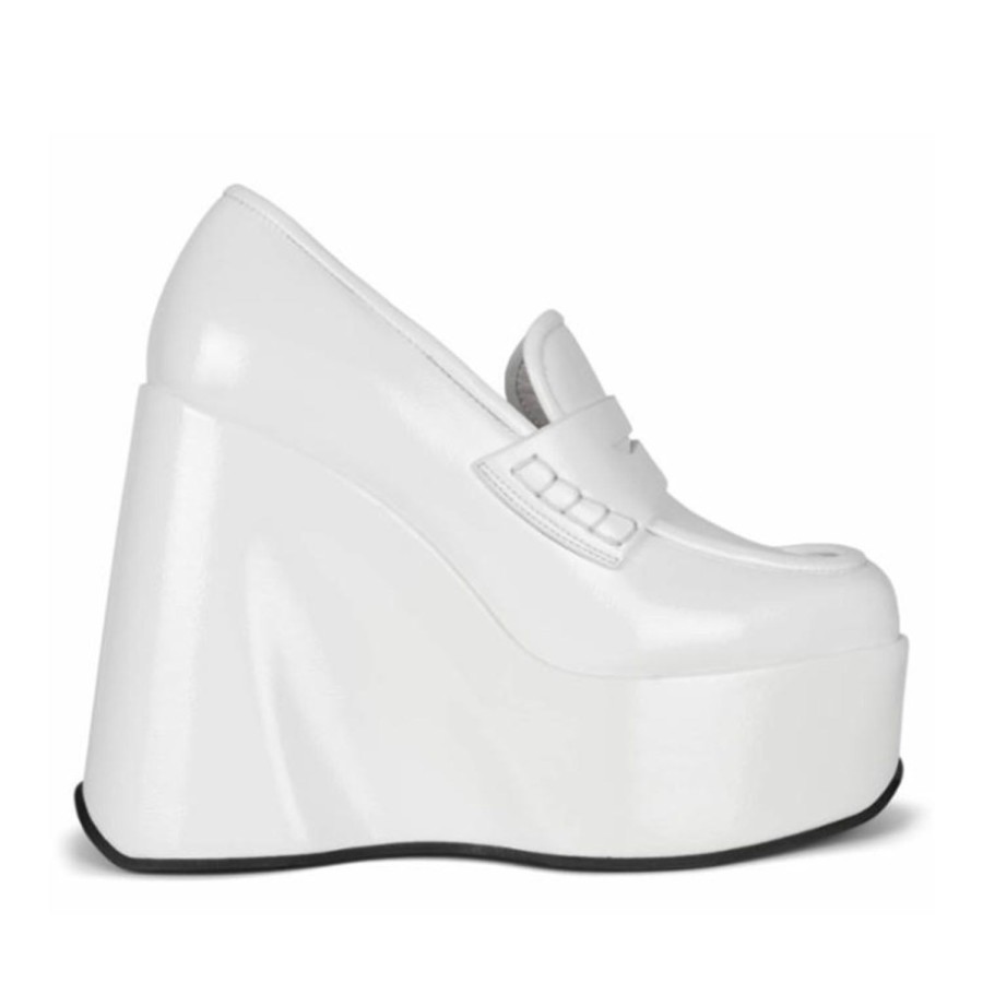 Women'S Shoes Jeffrey Campbell Women | Jeffrey Campbell Women'S Block White M