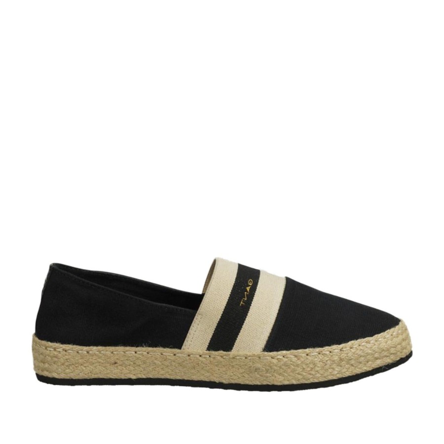 Women'S Shoes Gant Footwear Women | Gant Footwear Women'S Raffiaville Espadrille Black M