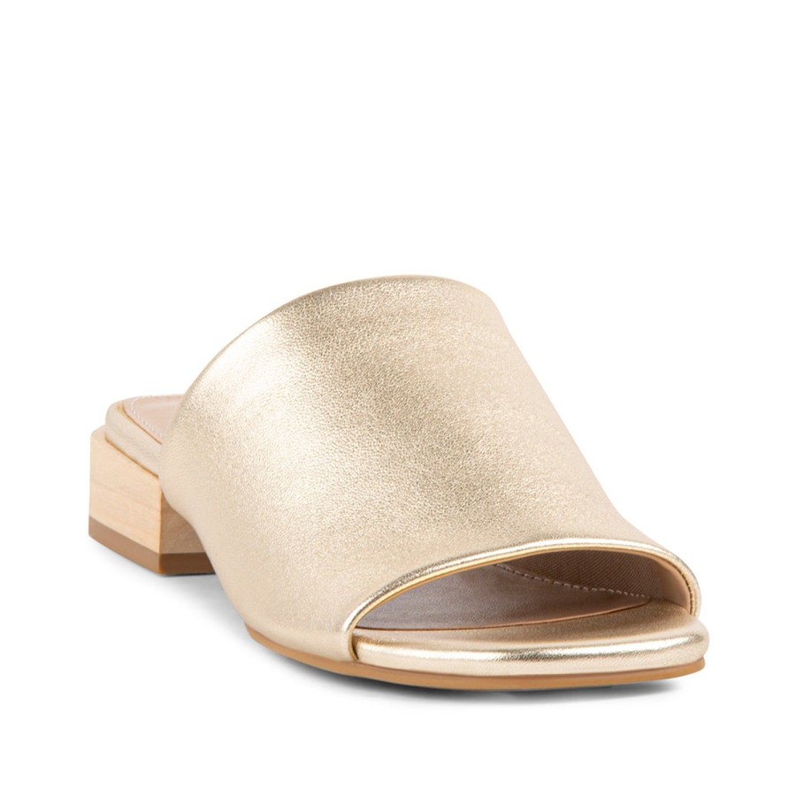 Women'S Shoes Steve Madden | Steve Madden Women'S Anders In Gold