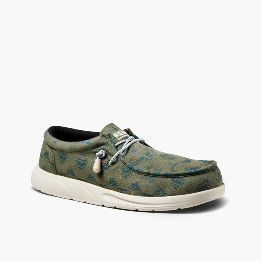 Men'S Shoes Reef Men | Reef Men'S Cushion Coast Tx Green M