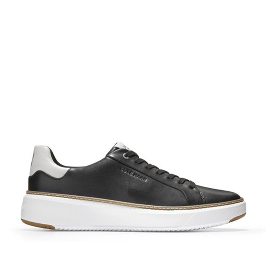 Women'S Shoes Cole Haan | Cole Haan Women'S Gp Topspin Sneaker In Black/White