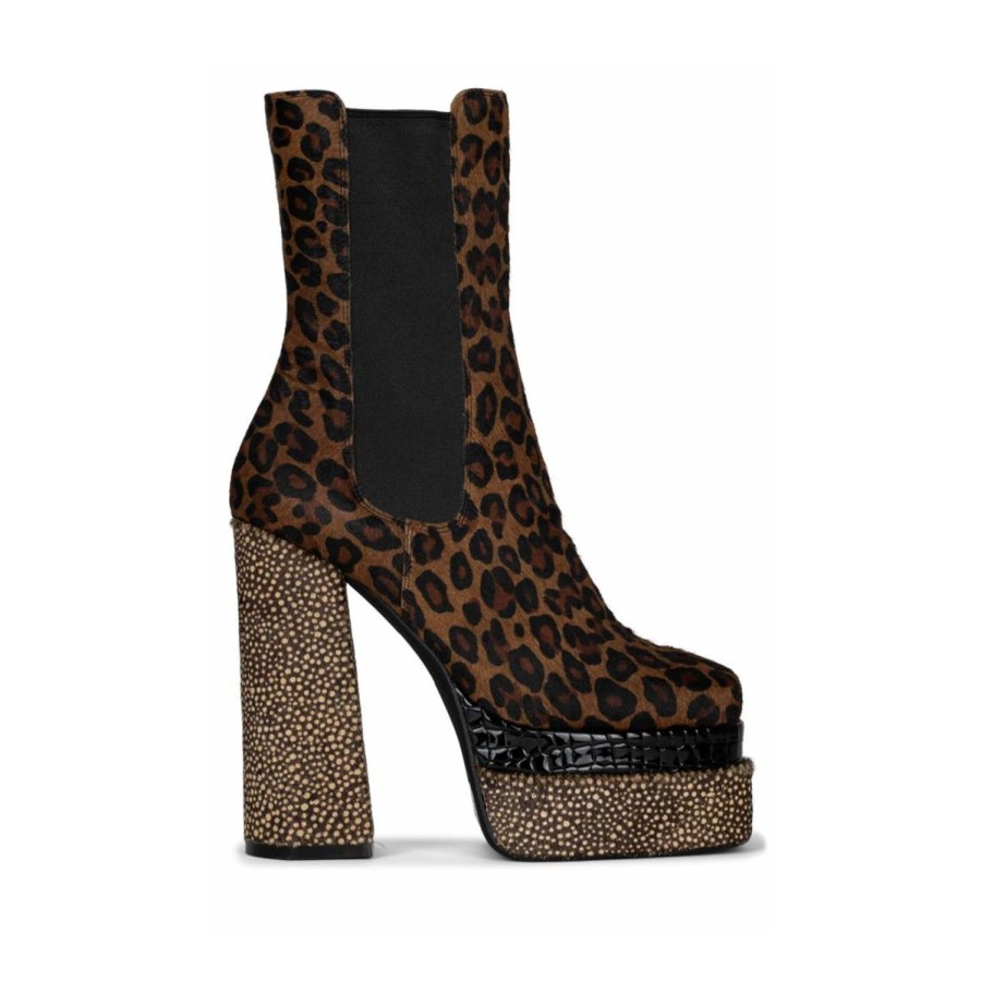 Women'S Shoes Jeffrey Campbell Women | Jeffrey Campbell Women'S Dance_Q_F Animal Print M