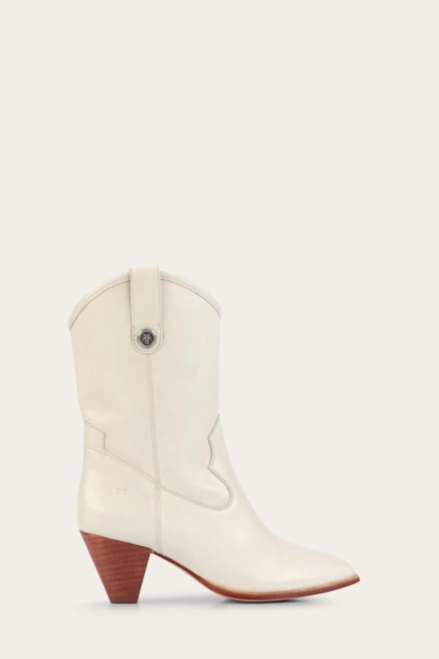 Women'S Shoes Frye Women | Frye Women'S 40412 June Western White M