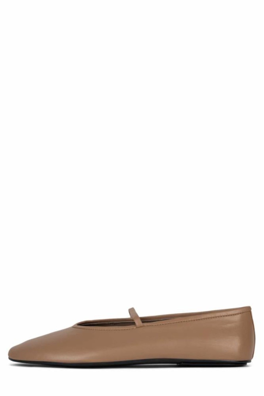 Women'S Shoes Jeffrey Campbell Women | Jeffrey Campbell Women'S Dancerina Dark Beige/Pu M