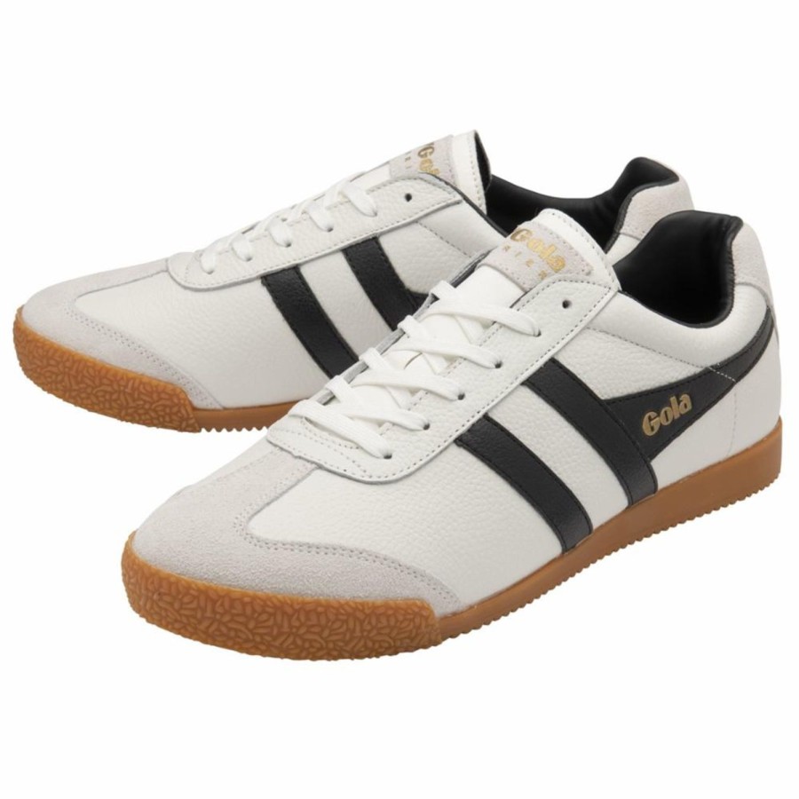 Men'S Shoes Gola Men | Gola Men'S Harrier Leather White M