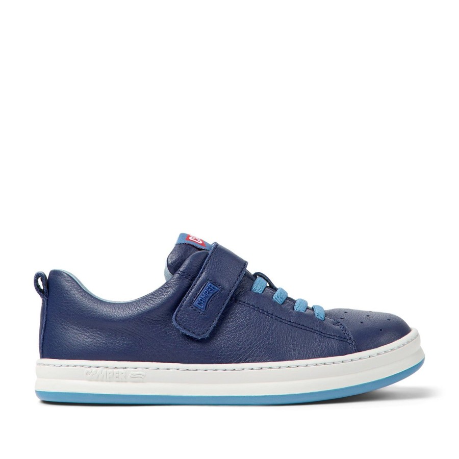 Kids' Shoes Camper | Camper Kids Runner Four In Dark Blue