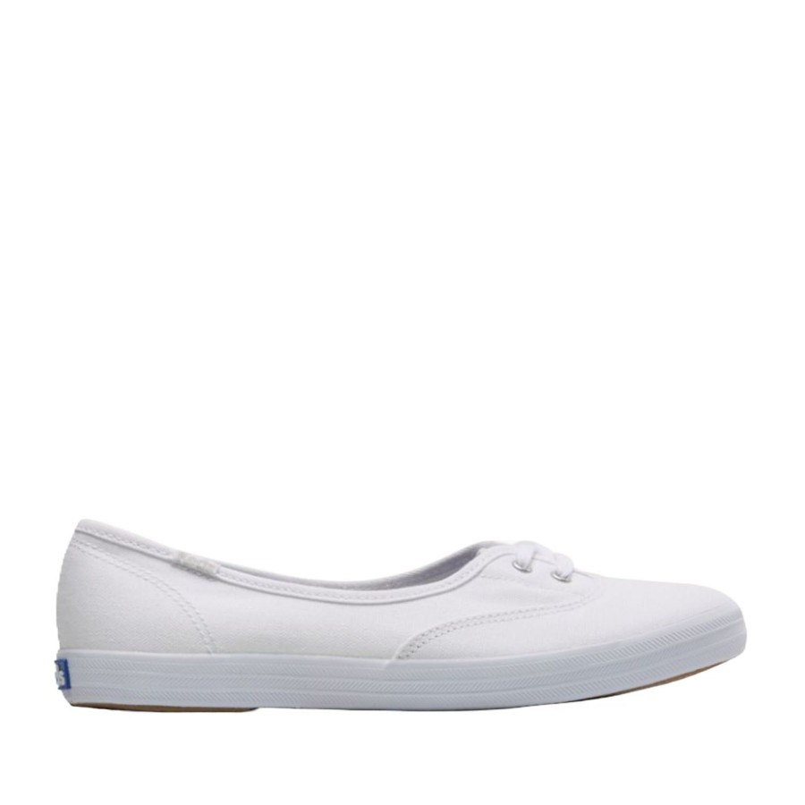 Women'S Shoes Keds | Keds Women'S The Mini Canvas In White