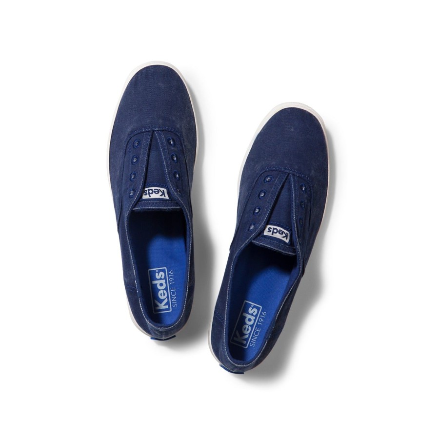 Women'S Shoes Keds | Keds Women'S Chillax Sneakers In Navy