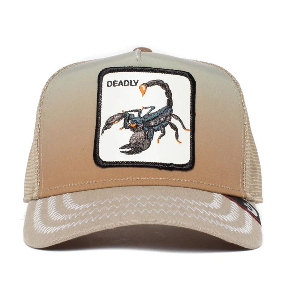 Men'S Accessories GOORIN BROS. | Goorin Bros Get Over Here Trucker Hat In Tan