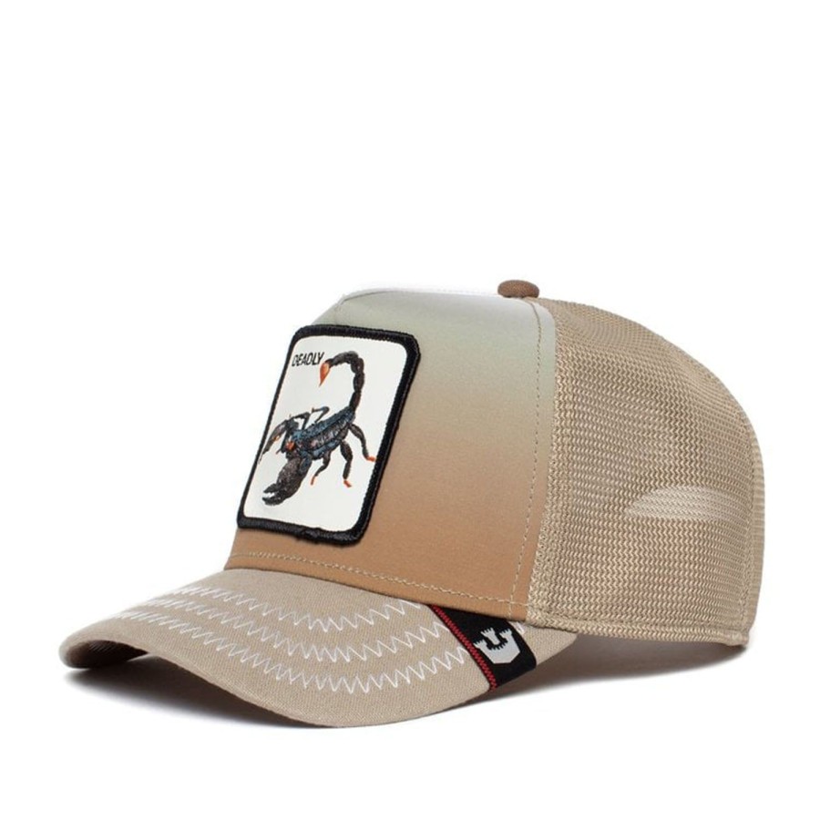 Men'S Accessories GOORIN BROS. | Goorin Bros Get Over Here Trucker Hat In Tan