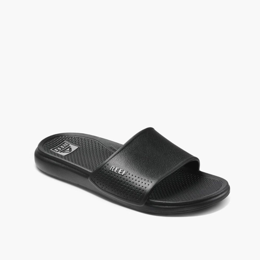 Men'S Shoes Reef Men | Reef Men'S Oasis Slide Black M