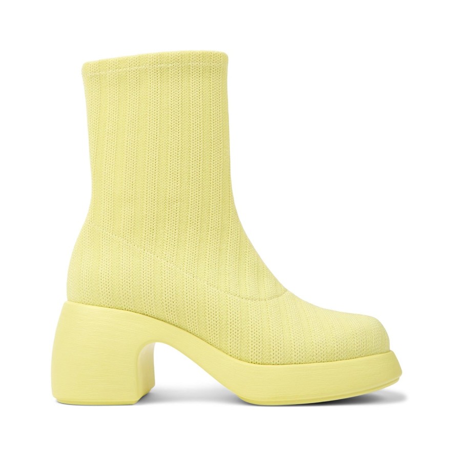 Women'S Shoes CAMPER | Camper Women'S Thelma In Bright Yellow