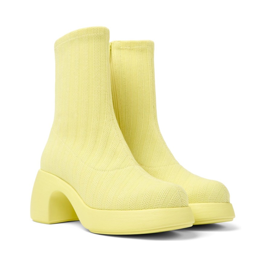 Women'S Shoes CAMPER | Camper Women'S Thelma In Bright Yellow