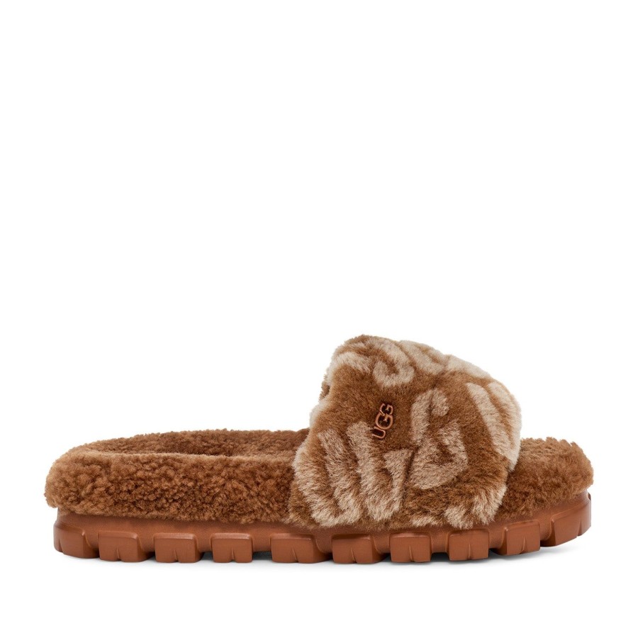 Women'S Shoes UGG | Ugg Women'S Cozetta Logograph In Hardwood