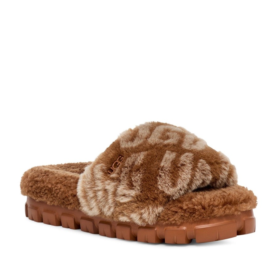 Women'S Shoes UGG | Ugg Women'S Cozetta Logograph In Hardwood