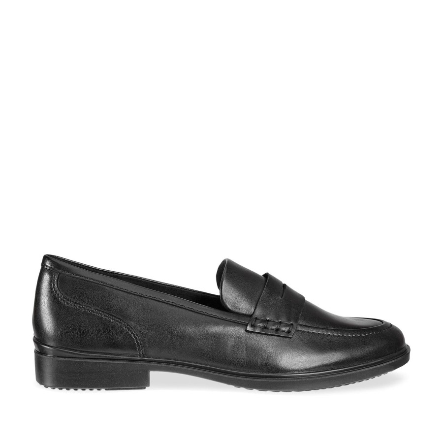 Women'S Shoes ECCO | Ecco Women'S Dress Classic 15 Loafer In Black