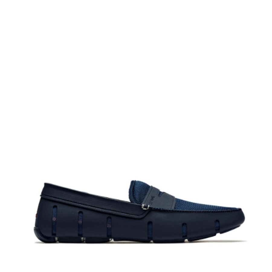 Men'S Shoes SWIMS | Swims Men'S Penny Loafer In Navy