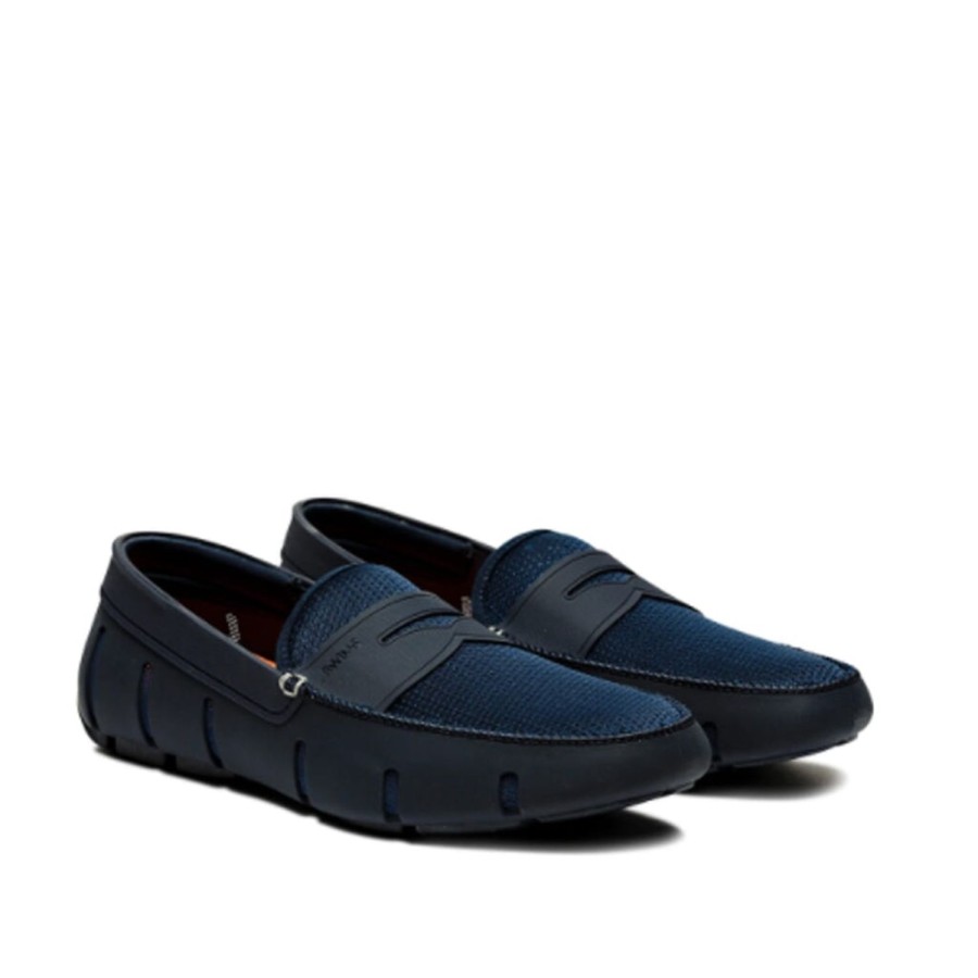 Men'S Shoes SWIMS | Swims Men'S Penny Loafer In Navy