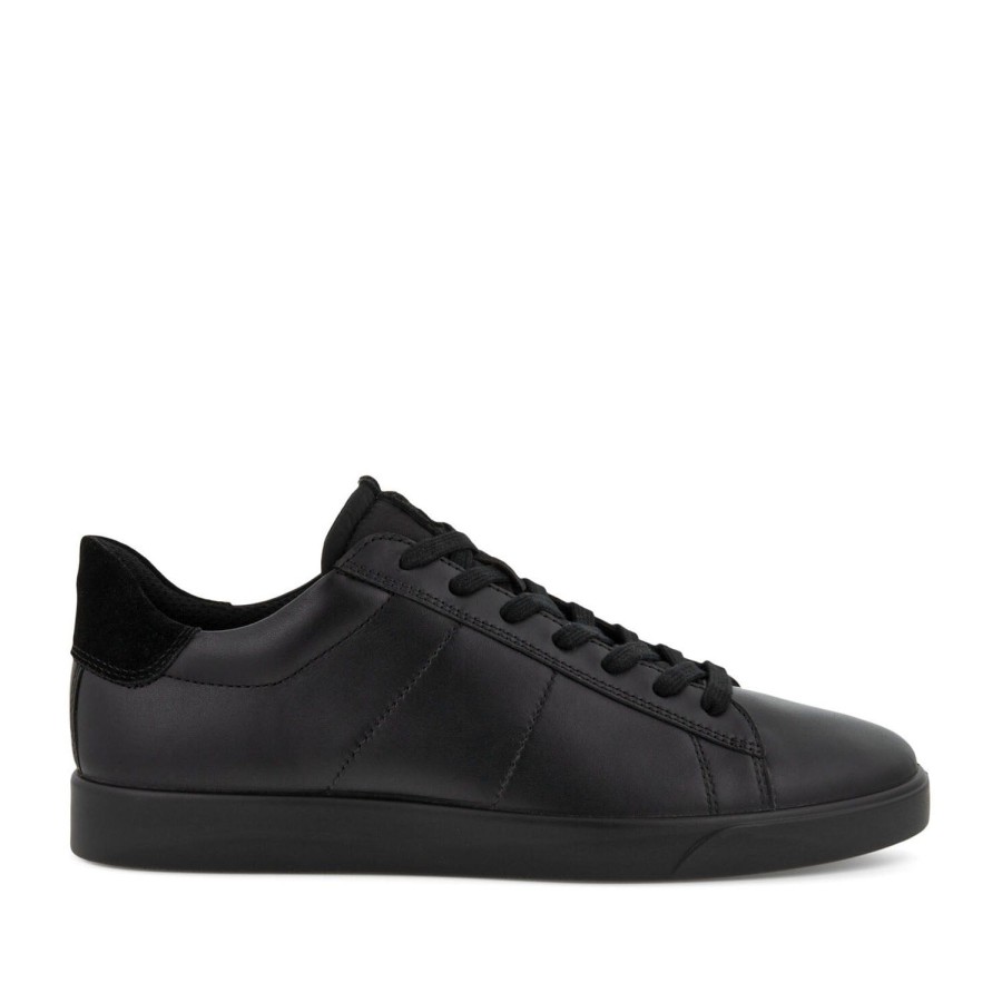 Men'S Shoes ECCO | Ecco Men'S Street Lite Sneaker In Black/Black