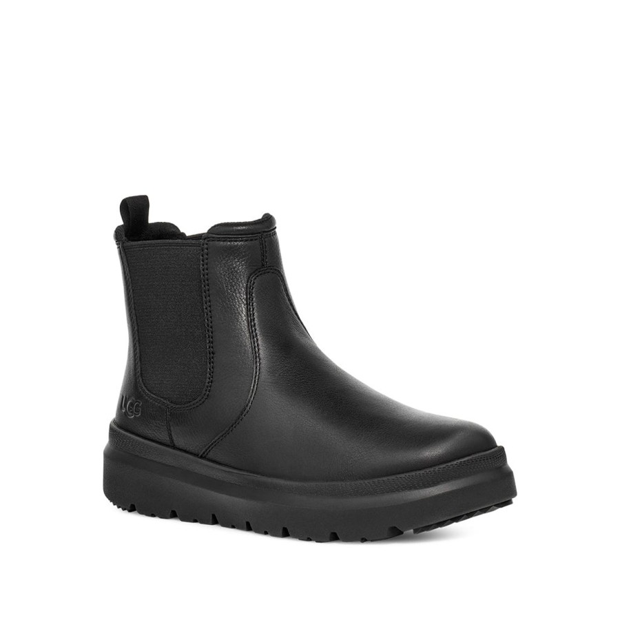 Men'S Shoes UGG | Ugg Men'S Burleigh Chelsea In Black