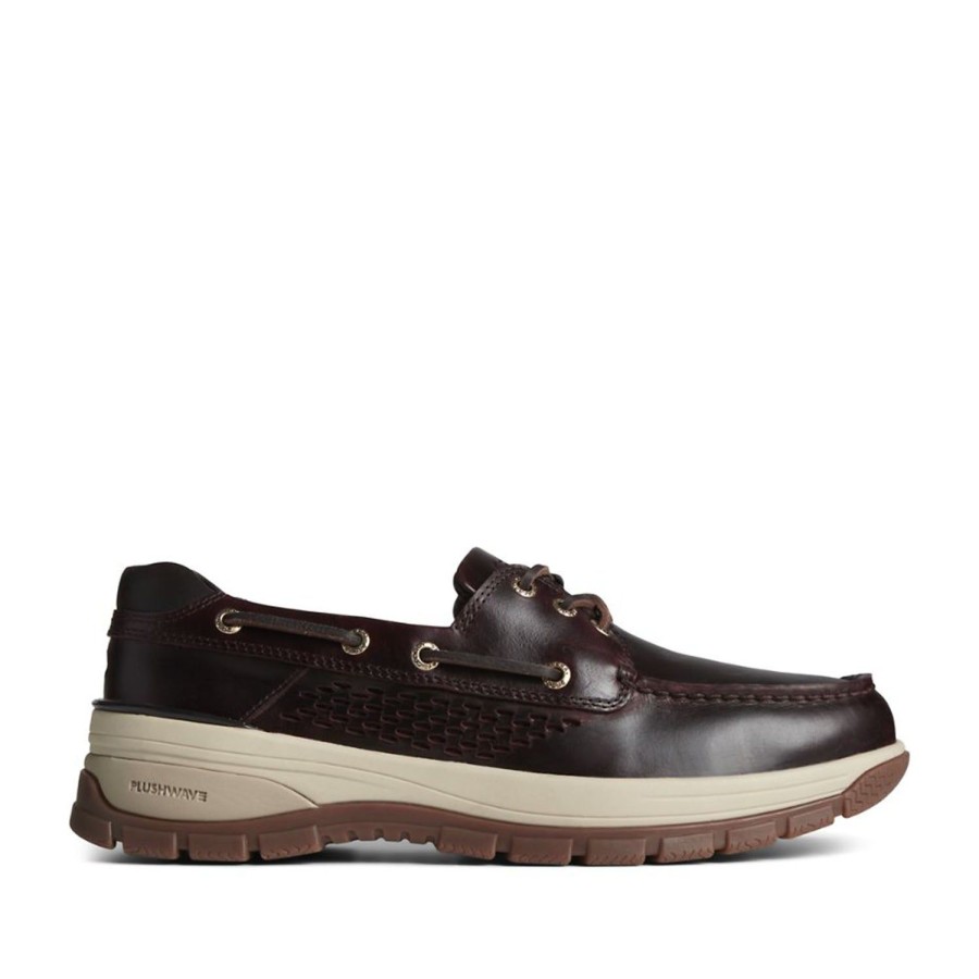 Men'S Shoes Sperry | Sperry Men'S Billfish Plushwave In Amaretto