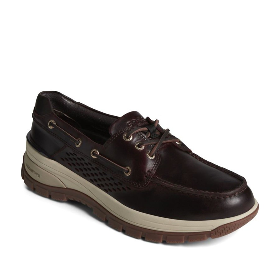 Men'S Shoes Sperry | Sperry Men'S Billfish Plushwave In Amaretto