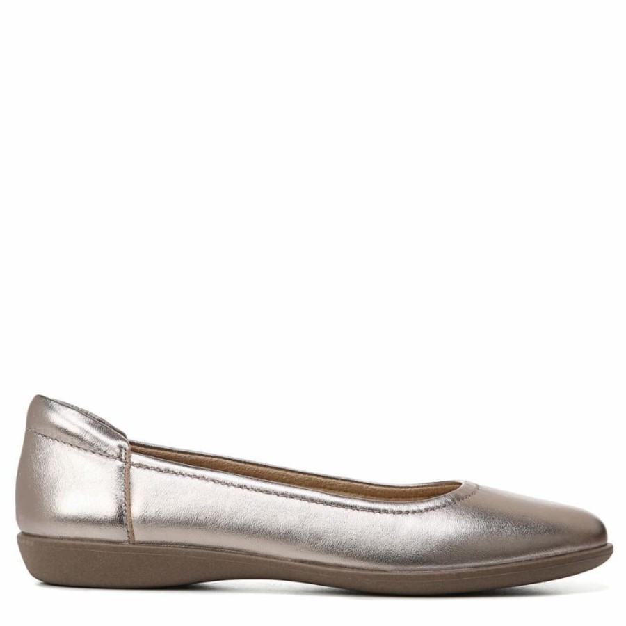 Women'S Shoes Naturalizer | Naturalizer Women'S Flexy Ltbronze Metlthr M