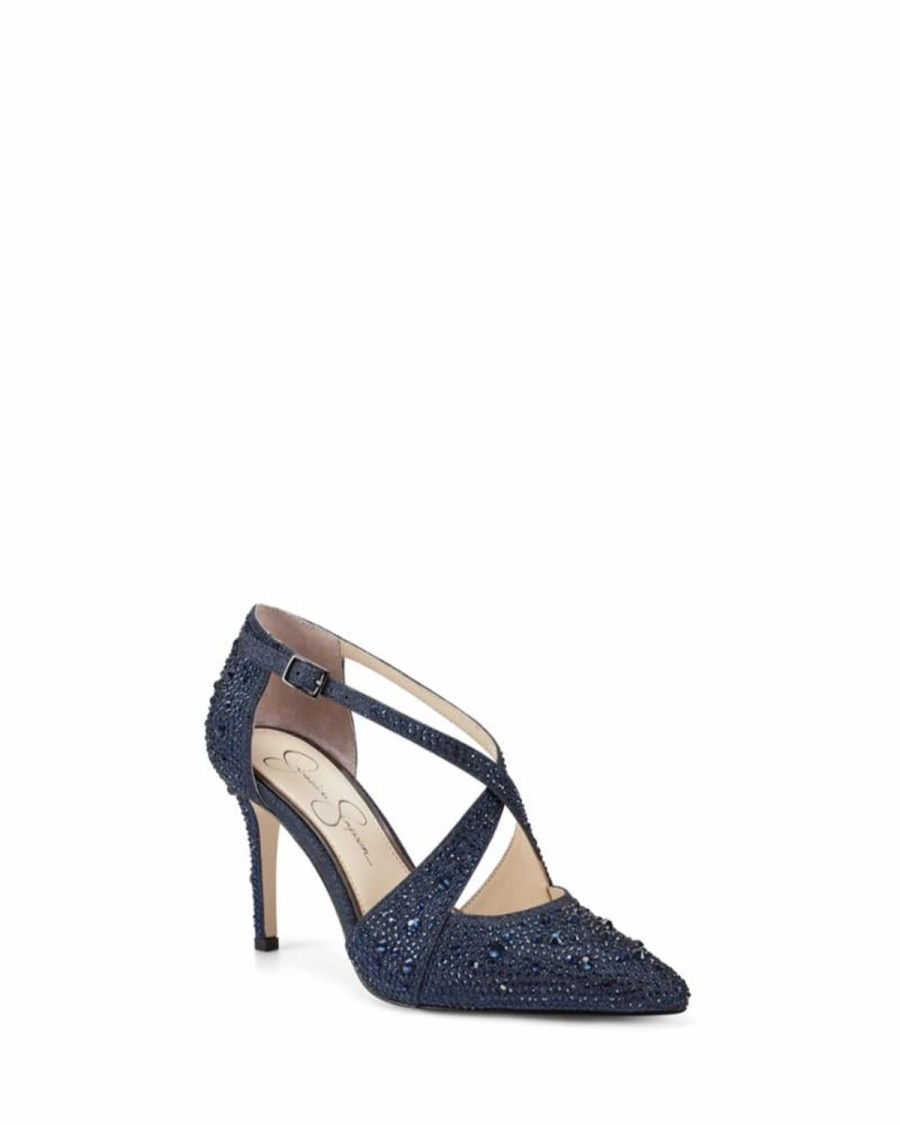 Women'S Shoes Jessica Simpson | Jessica Simpson Women'S Accile Blue M