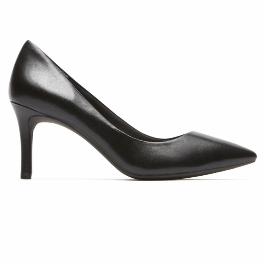 Women'S Shoes Rockport Women | Rockport Women'S Plain Pump Total Motion 75Mmpth Black W