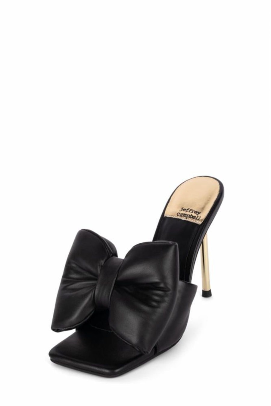 Women'S Shoes Jeffrey Campbell Women | Jeffrey Campbell Women'S Bow_Down Black M