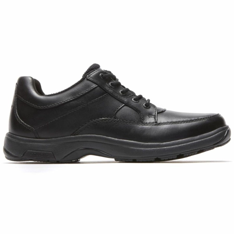 Men'S Shoes Dunham | Dunham Men'S Midland Lace Up 8000 Black 4E