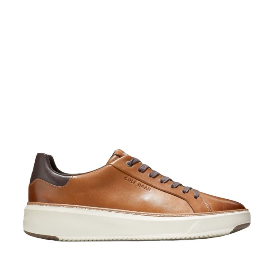 Men'S Shoes Cole Haan | Cole Haan Men'S Topspin Sneaker In British Tan