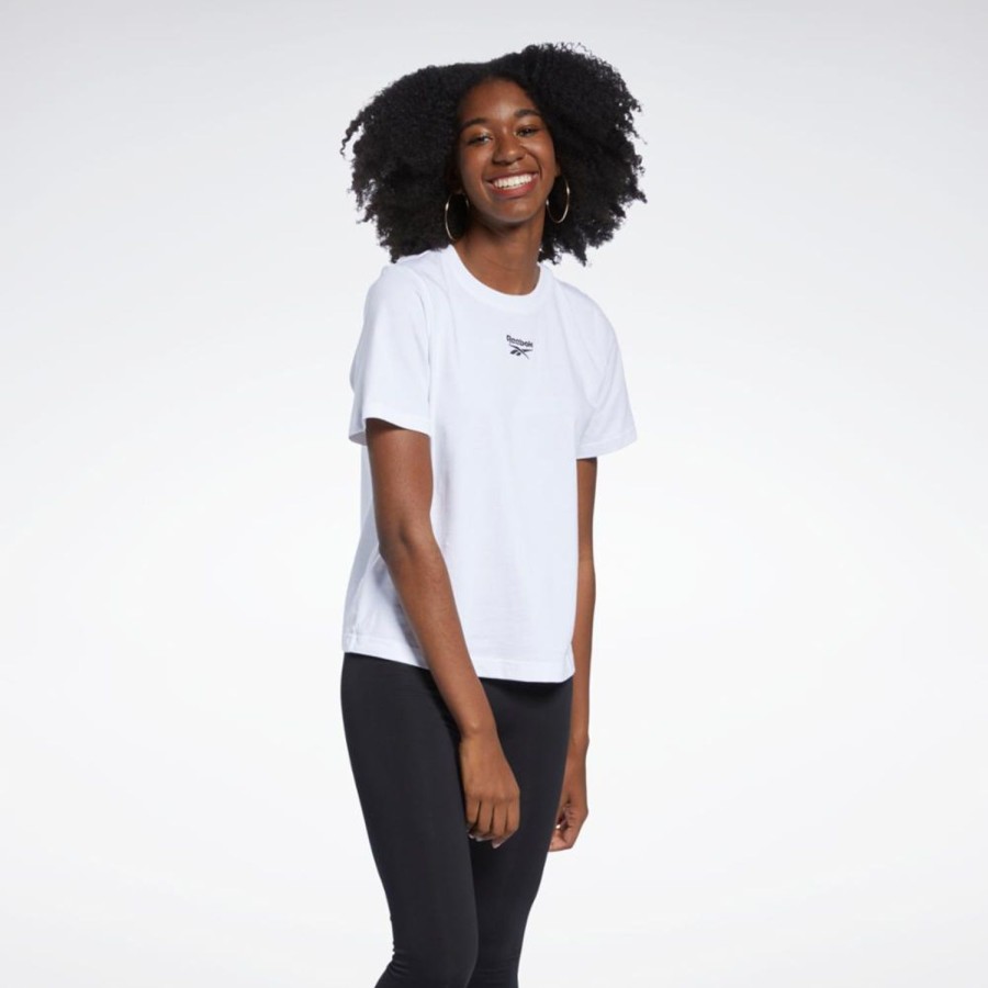 Women'S Apparel Reebok Apparel Women | Reebok Apparel Women'S Cl F Small Logo Tee Reebok Classics App Women W