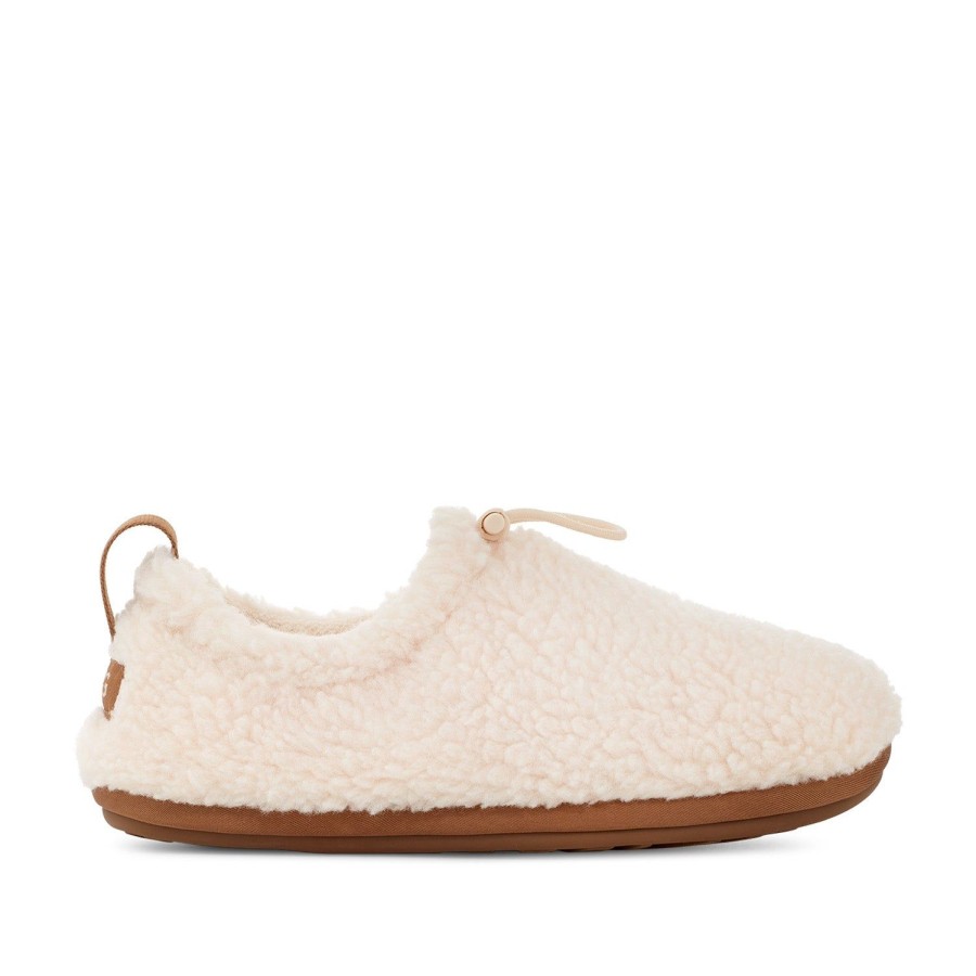 Women'S Shoes UGG | Ugg Women'S Plushy Slipper In Natural/Chestnut