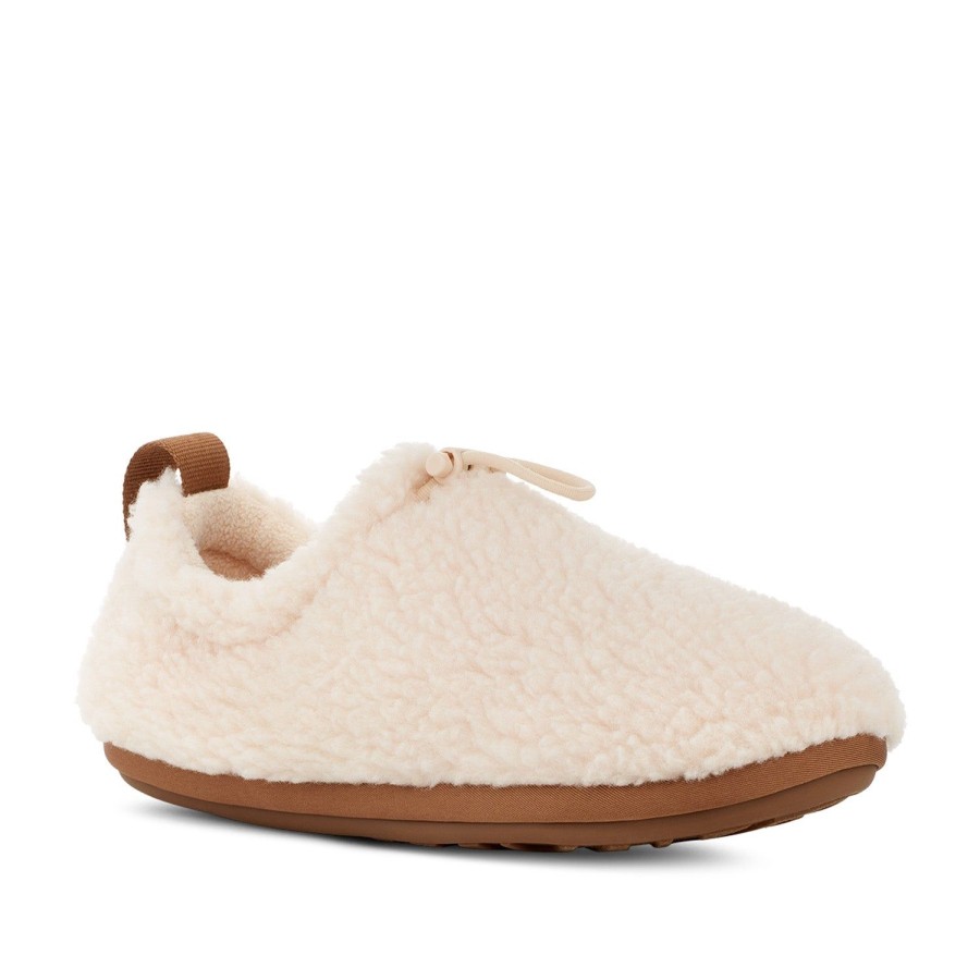 Women'S Shoes UGG | Ugg Women'S Plushy Slipper In Natural/Chestnut