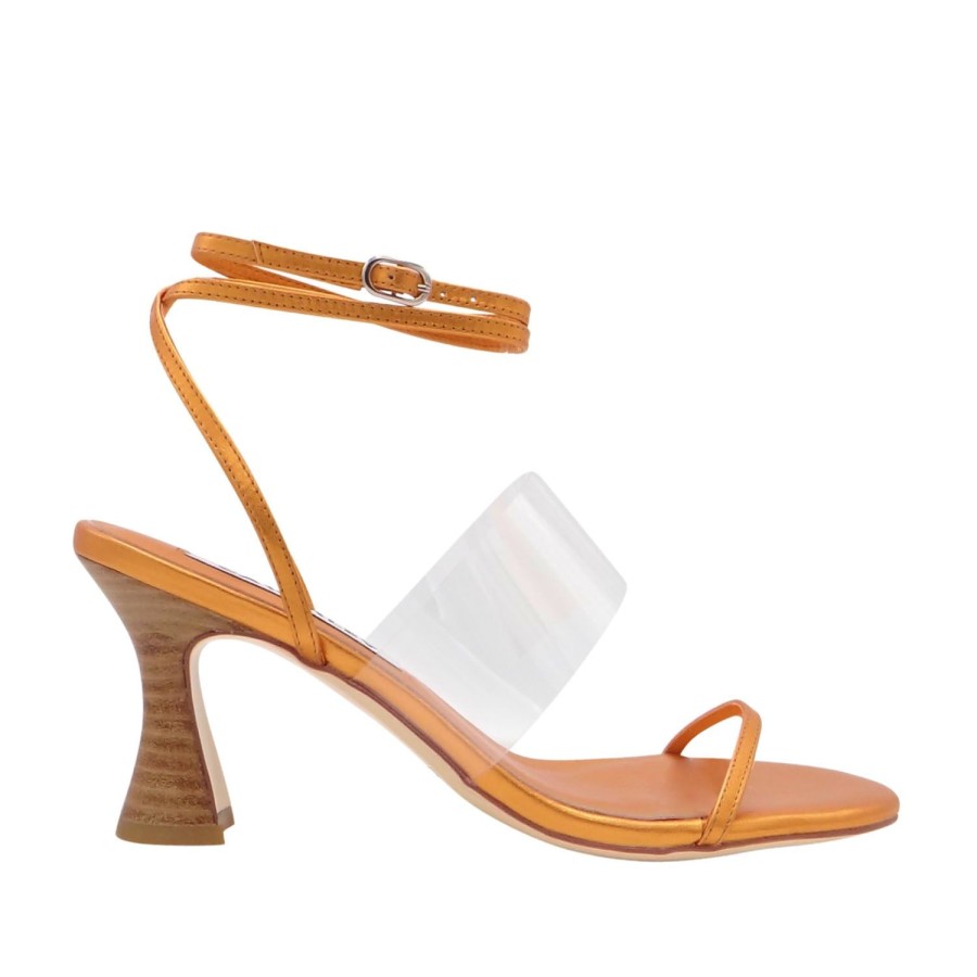 Women'S Shoes Caverley | Caverley Women'S Leon In Metallic Tangerine