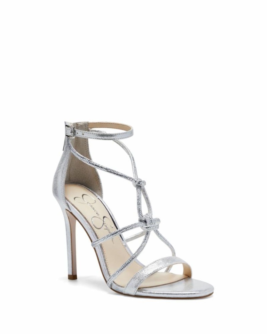 Women'S Shoes Jessica Simpson | Jessica Simpson Women'S Josy Silver M