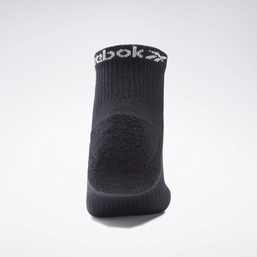 Men'S Apparel Reebok Apparel Men | Reebok Apparel Unisex' Te Ank Sock 3P Reebok Training Acc Hw All Black