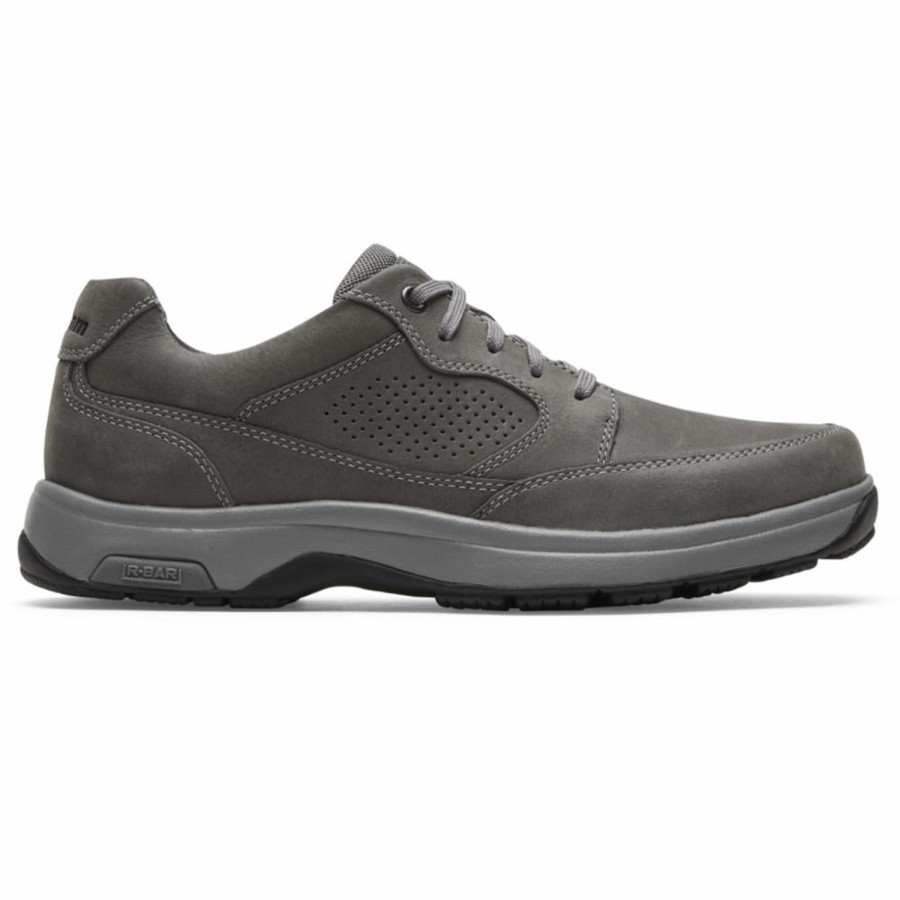 Men'S Shoes Dunham | Dunham Men'S Blucher 8000 Grey 2E