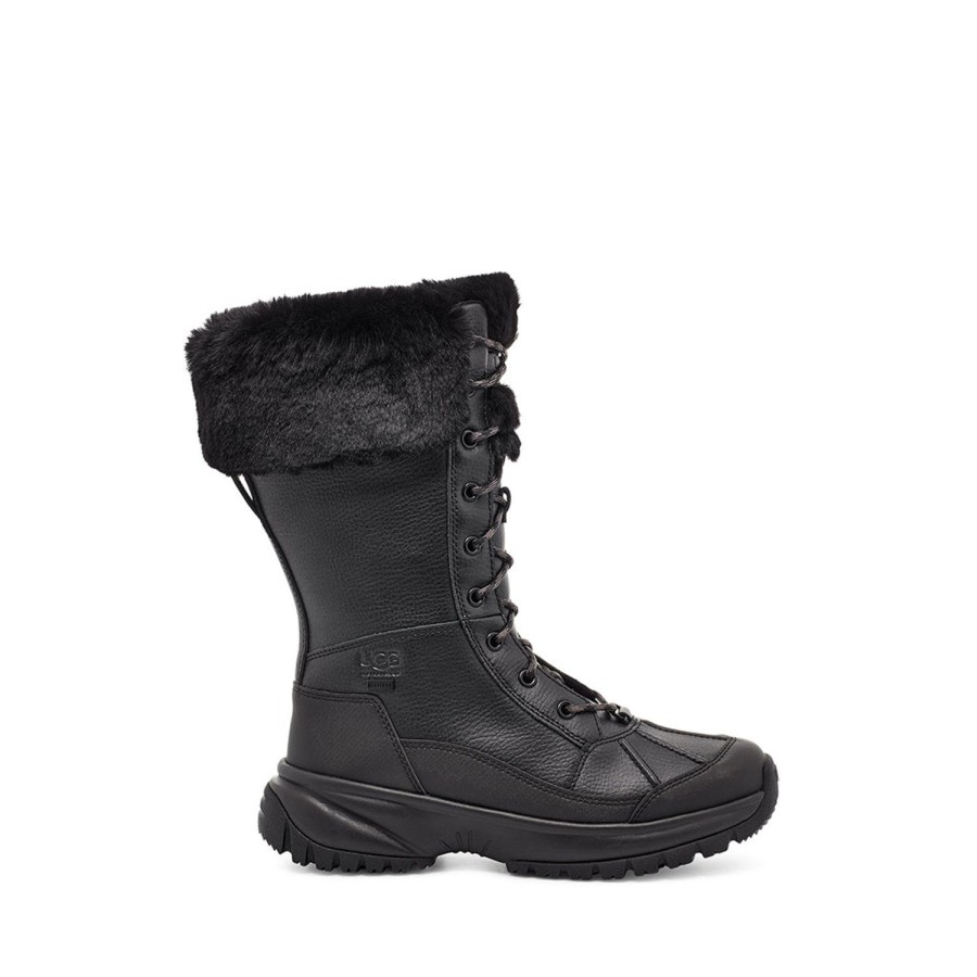 Women'S Shoes UGG | Ugg Women'S Yose Tall Fluff In Black