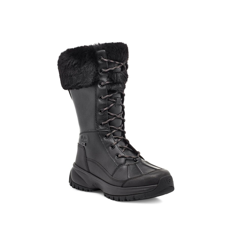 Women'S Shoes UGG | Ugg Women'S Yose Tall Fluff In Black