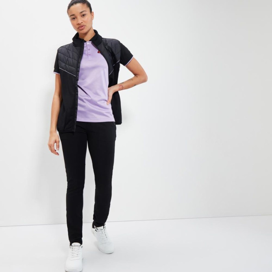 Women'S Apparel Ellesse Womens Apparel | Ellesse S Apparel Women'S Avelana Polo Seasonal Golf Purple Reg