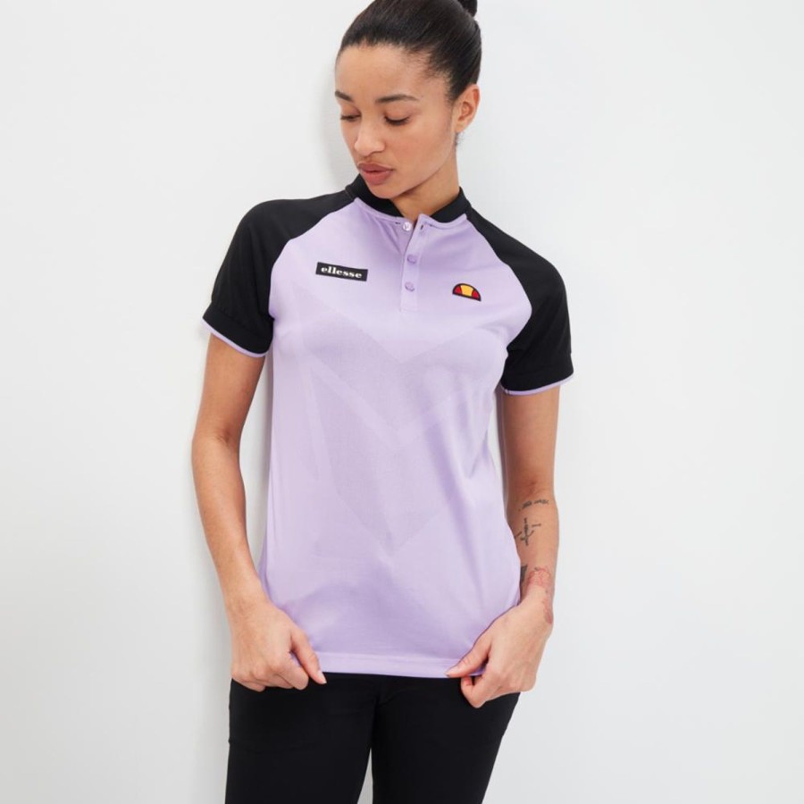 Women'S Apparel Ellesse Womens Apparel | Ellesse S Apparel Women'S Avelana Polo Seasonal Golf Purple Reg