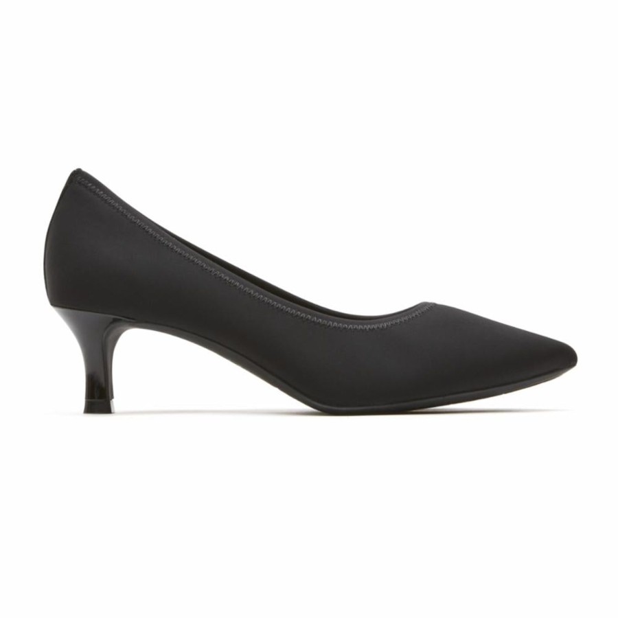 Women'S Shoes Rockport Women | Rockport Women'S Pump Total Motion Kaiya Black M