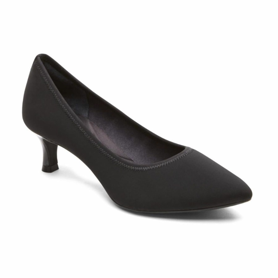 Women'S Shoes Rockport Women | Rockport Women'S Pump Total Motion Kaiya Black M