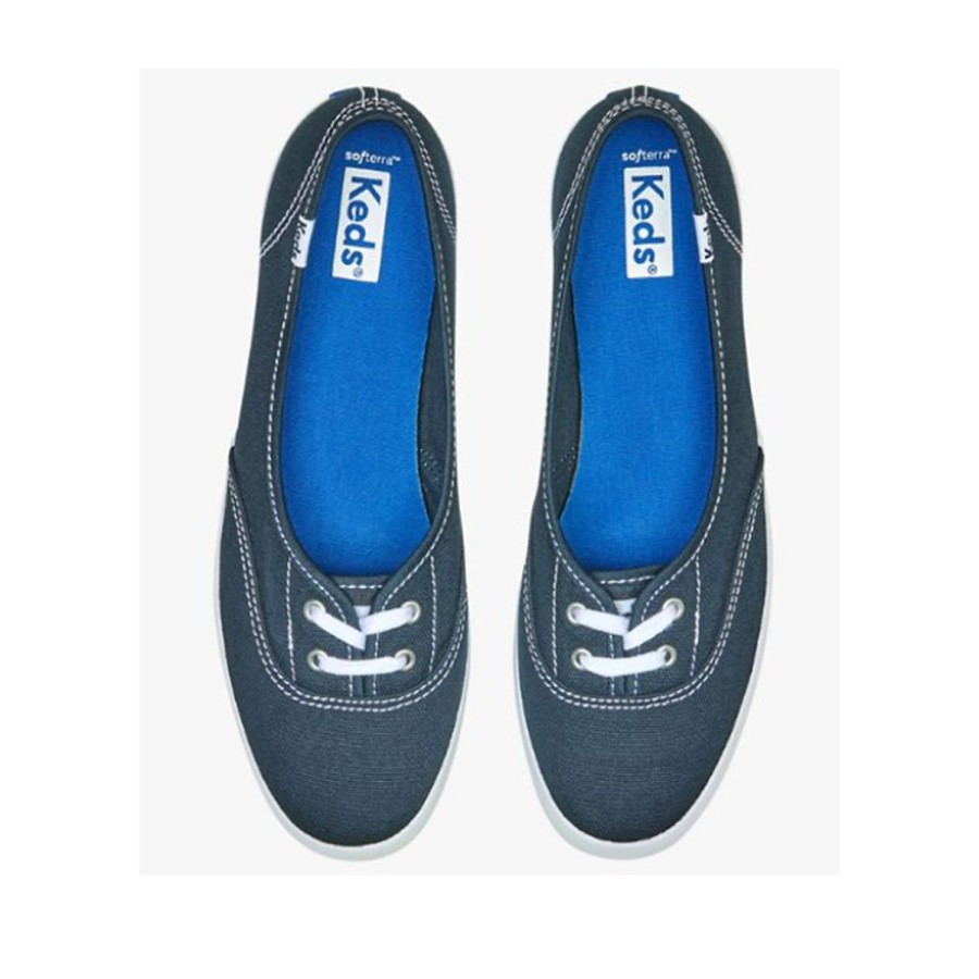 Women'S Shoes Keds | Keds Women'S The Mini Canvas In Navy