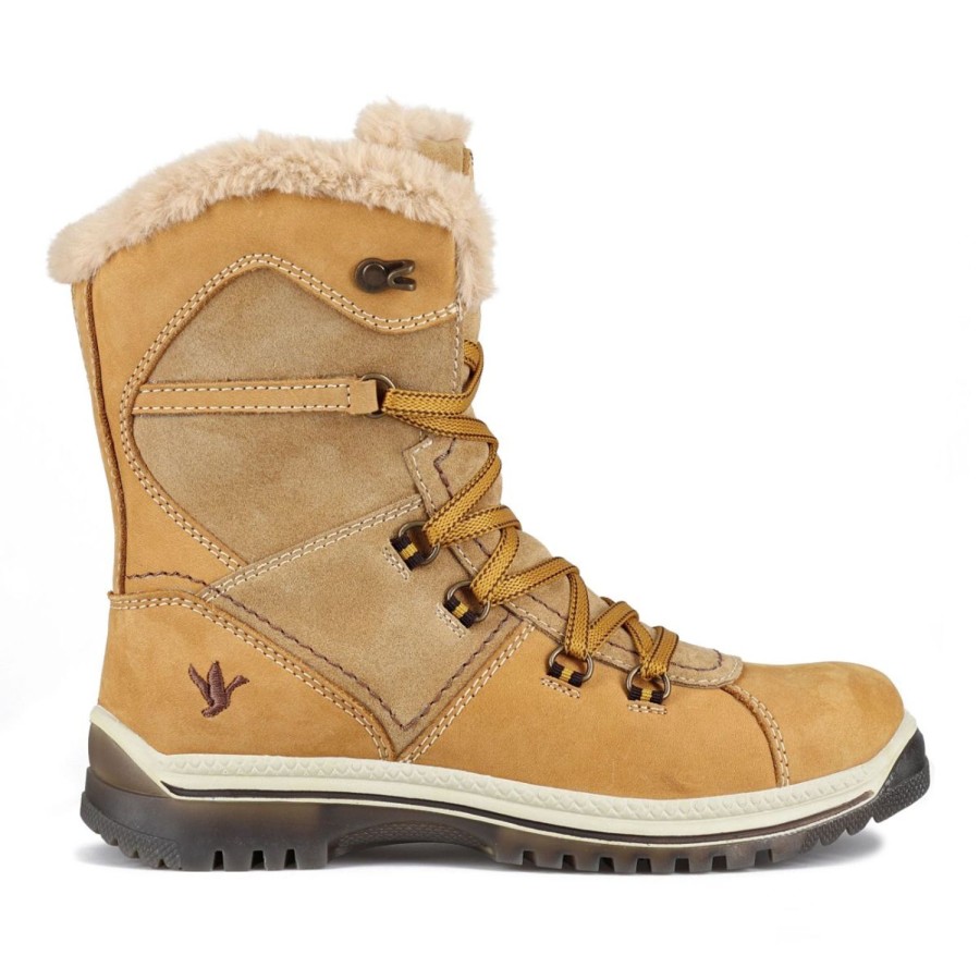 Women'S Shoes Santana Canada | Santana Canada Women'S Majesta2 Winter Short Boots In Wheat